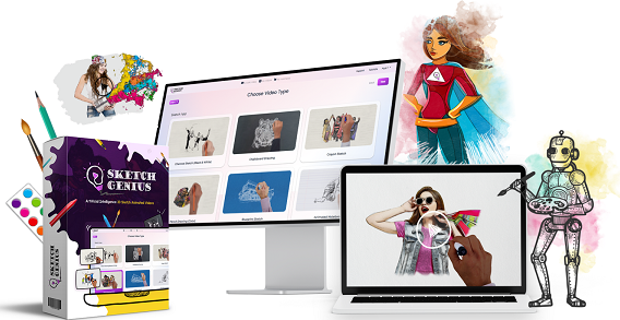 Sketch Genius video software