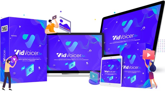 VidVoicer AI voices for media