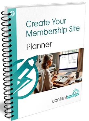 Content Sparks Membership Site Planner