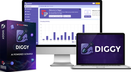 Diggy Miner AI Scraping Software